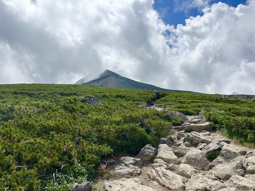 白馬乗鞍岳登山道